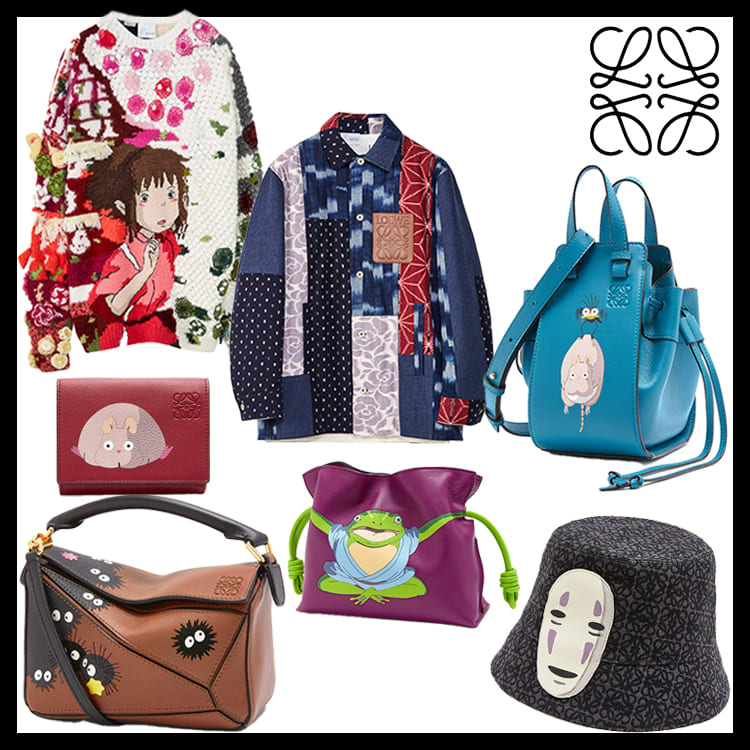 ロエベから『千と千尋の神隠し』のコラボが登場！着られる映画がたまら