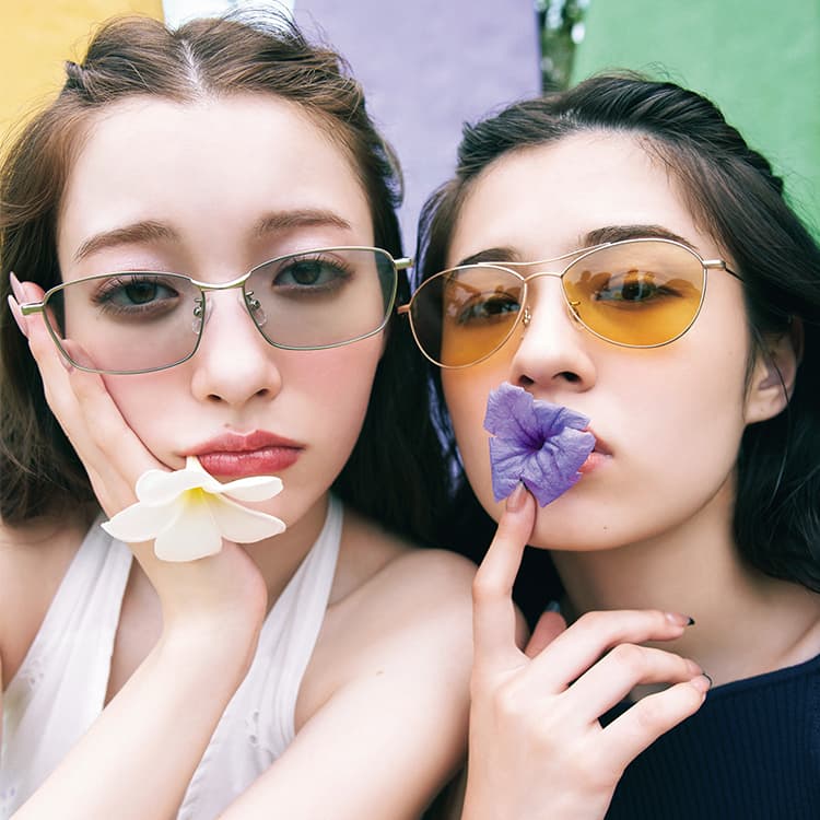 今年の夏は断然カラーレンズ推し！盛れる【アイウェア】を手に入れ