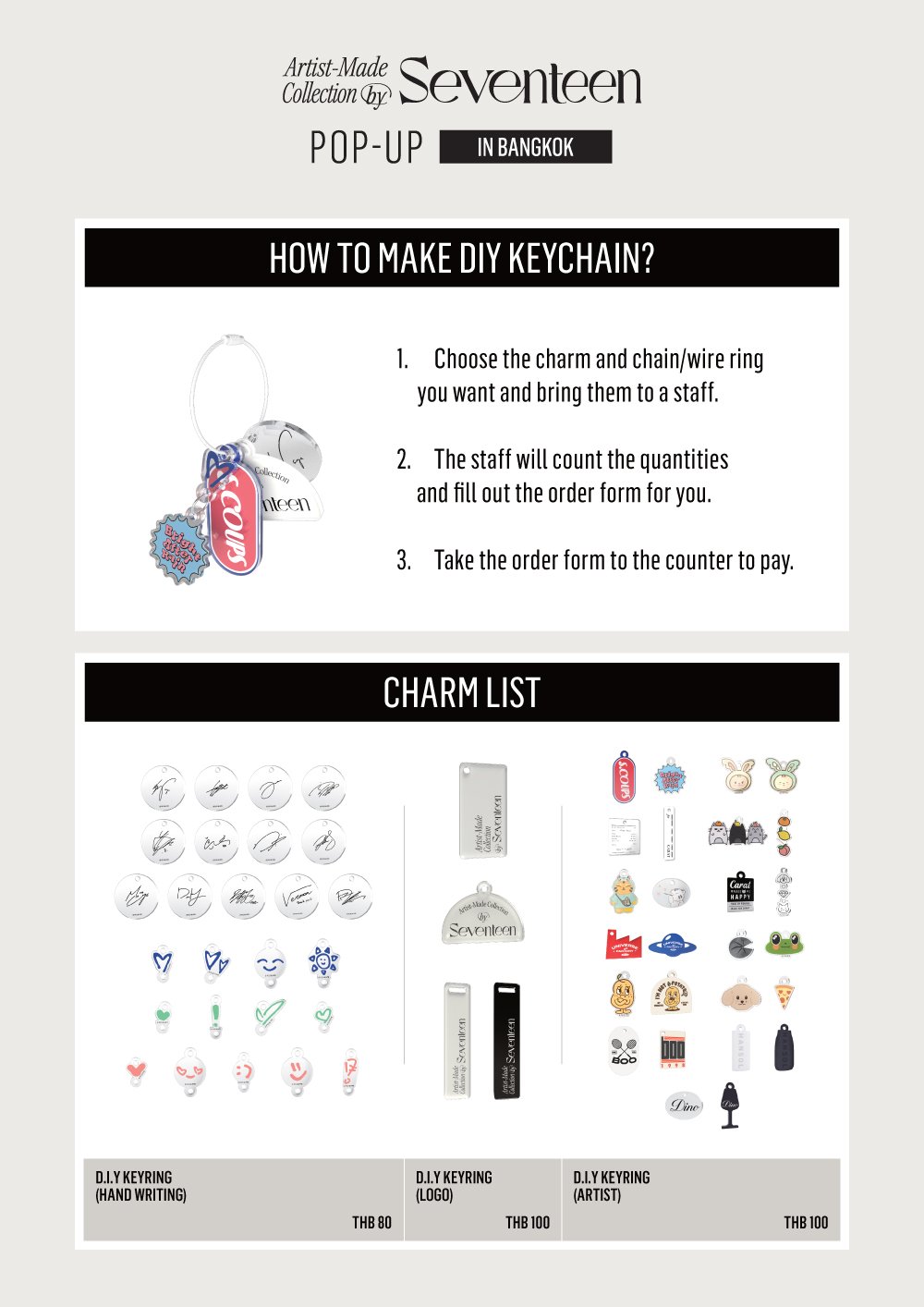 Artist-Made Collection by SEVENTEEN POP-UP in BANGKOK