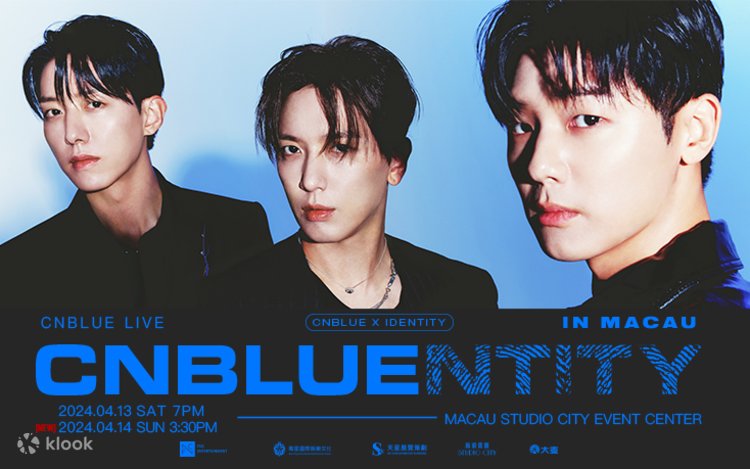 2024 CNBLUE ライブ「CNBLUENITITY」マカオ | Klook