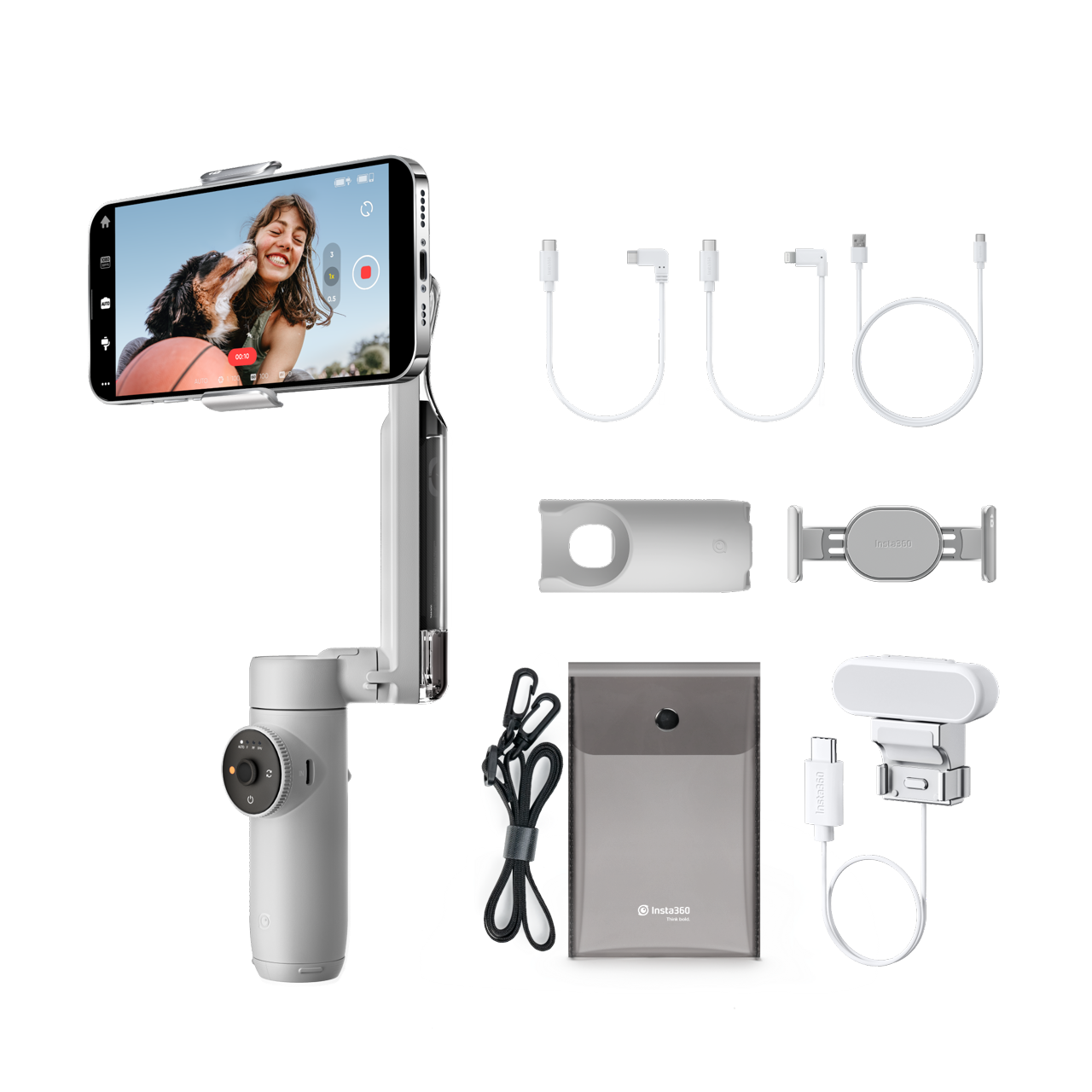 Flowを購入 - AI追跡搭載スマホ用ジンバル - Insta360