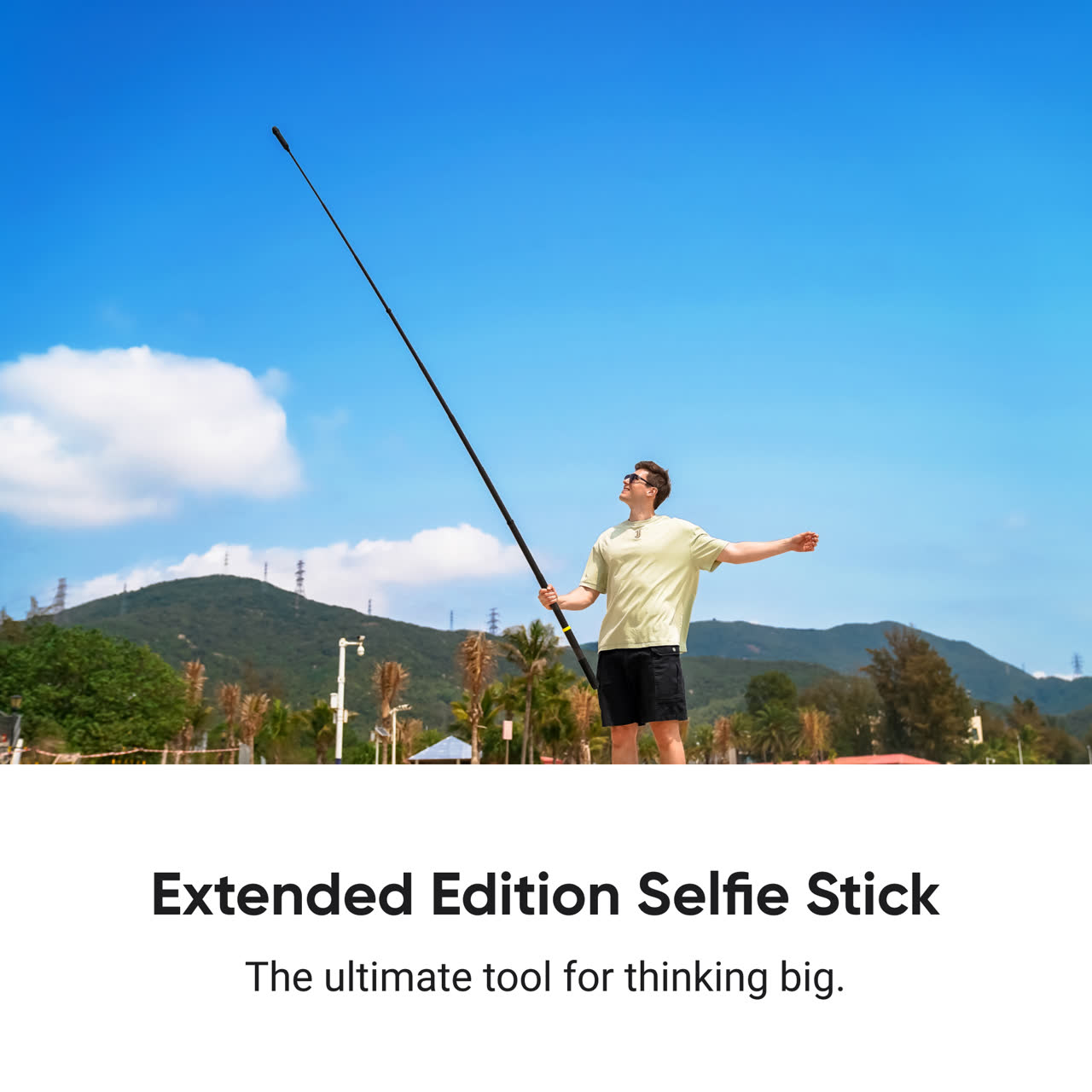 10ft Selfie Stick for 360 Cameras - Insta360 Store
