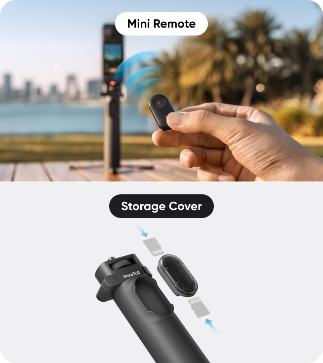 Buy Foldable 2-in-1 Selfie Stick - Insta360 Store