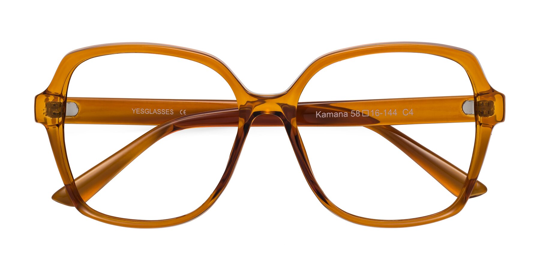 Maple Syrup Oversized Retro-Vintage Grandpa Reading Glasses - Kamana