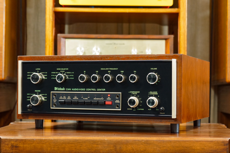 美品】McIntosh C34V マッキントッシュ プリアンプ/コントロールアンプ