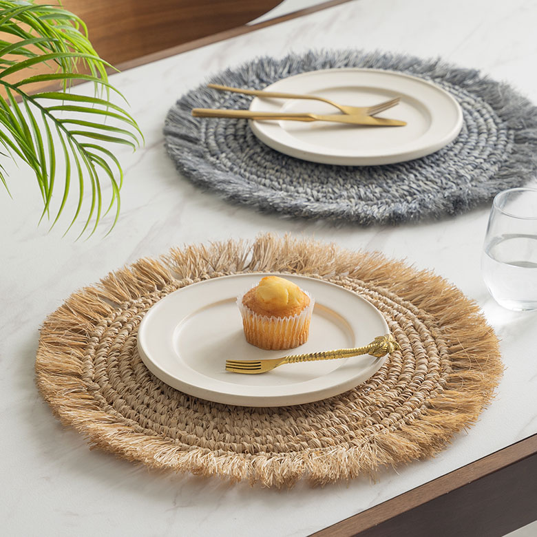 バリ島 トレー小2枚 新品未使用 テーブル用品 キッチン用品 ランチョン