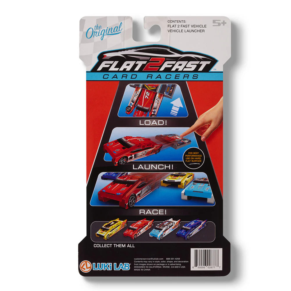Luki Lab: Flat 2 Fast Cars - Assorted – Rhen's Nest Toy Shop