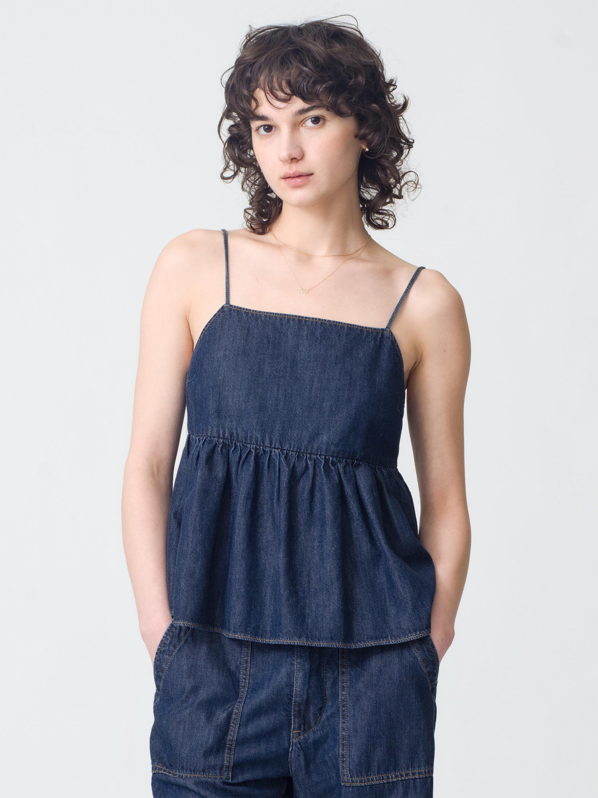Lyocell Denim Camisole Top ＆ Easy Pants｜Pick Up Item | RHC ronherman