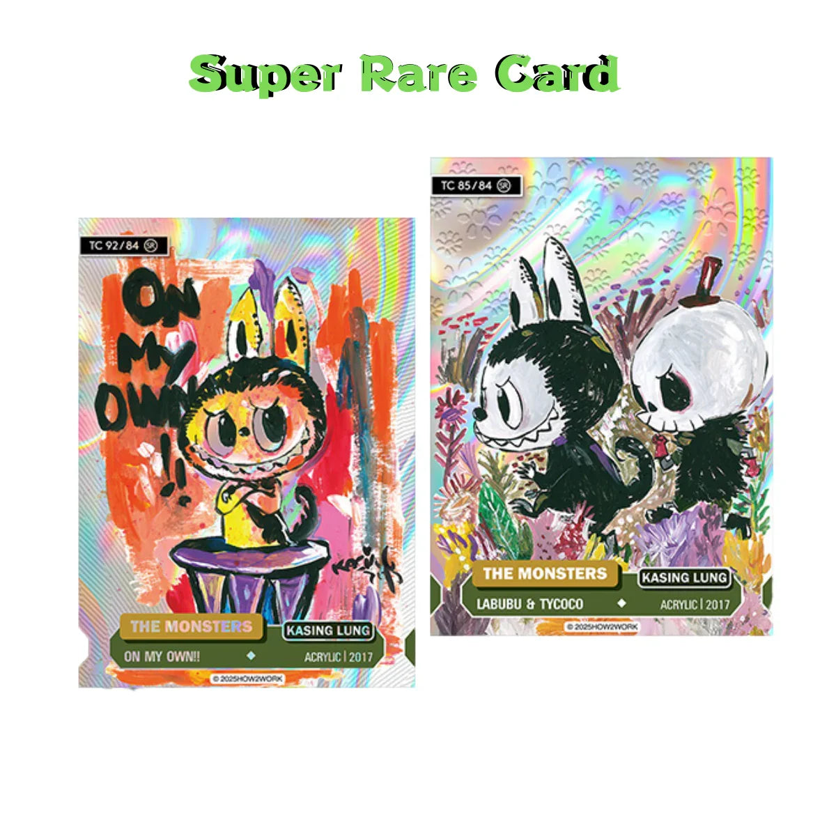 HOW2WORK The Monsters Series 3 Collectible Trading Cards – ri-son