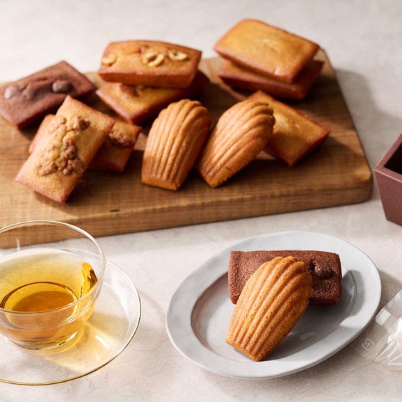 フィナンシェ4種とマドレーヌの詰め合わせ （12個入り） 送料無料※沖縄