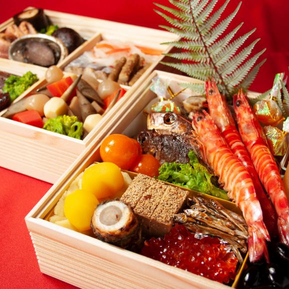 ミシュラン掲載店】＜数量限定＞懐石料理 雲鶴 おせち2026 7寸2段【3