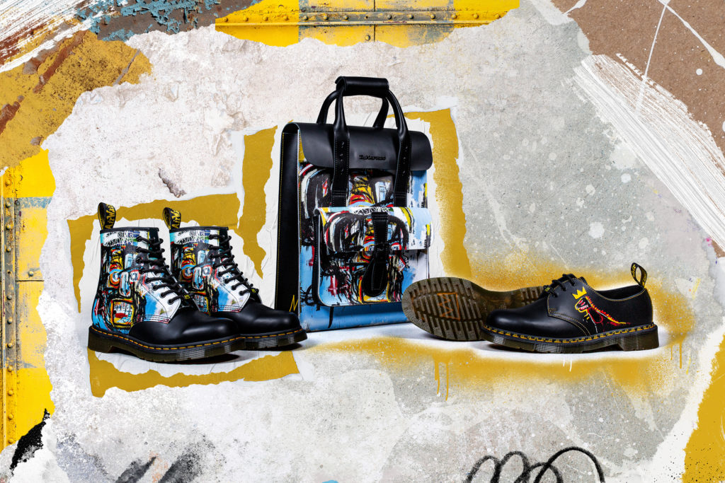 Dr.Martensがバスキアにオマージュ捧ぐ第2弾発売 名作「Untitled」が