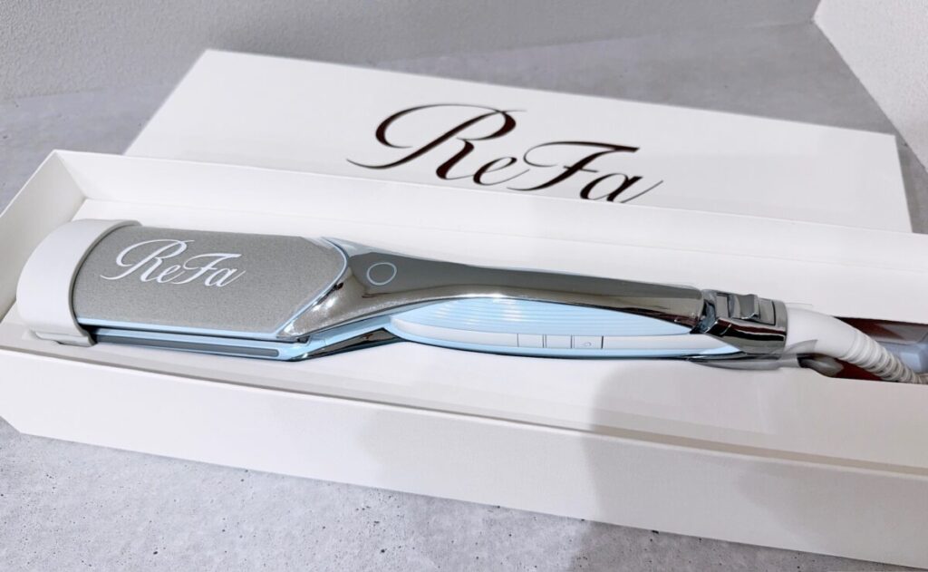 ReFa ストレートヘアアイロン ホワイト 収納ケース付き ReFa リファ