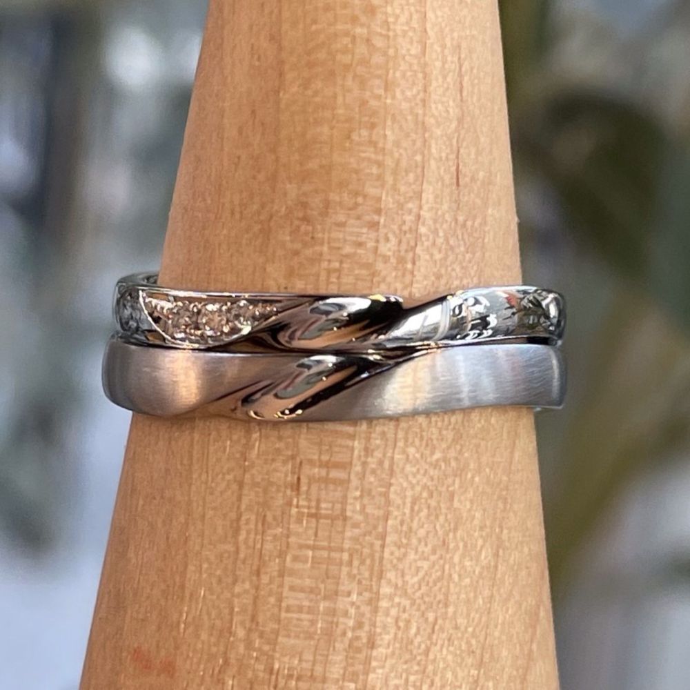 お客様制作実績1442 | 手づくり結婚指輪・婚約指輪ならringram（リング