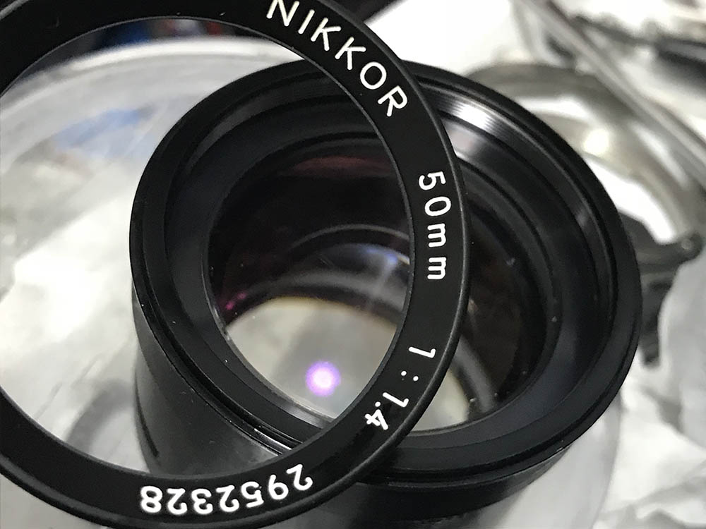 Repair: New-Nikkor 50mm f/1.4 v1 | Richard Haw's Classic Nikon