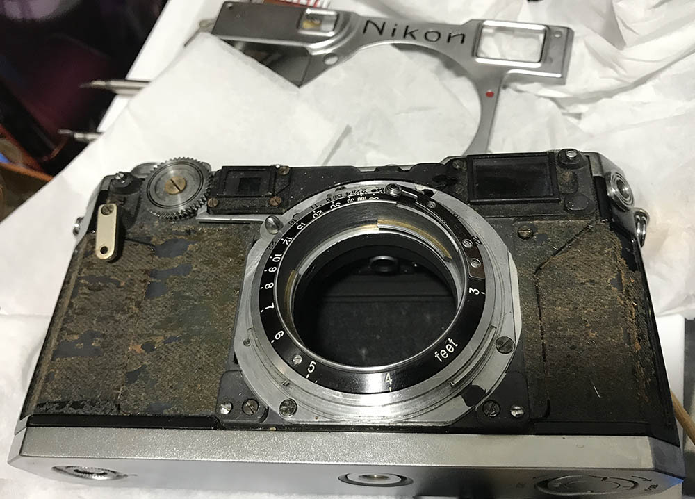 Repair: Nikon S2 part 1 | Richard Haw's Classic Nikon Repair and
