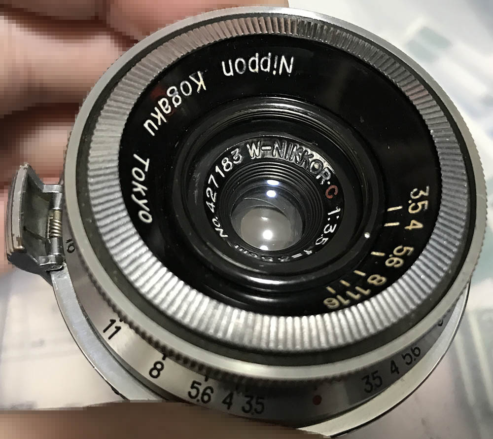 Repair: W-Nikkor•C 3.5cm f/3.5 | Richard Haw's Classic Nikon