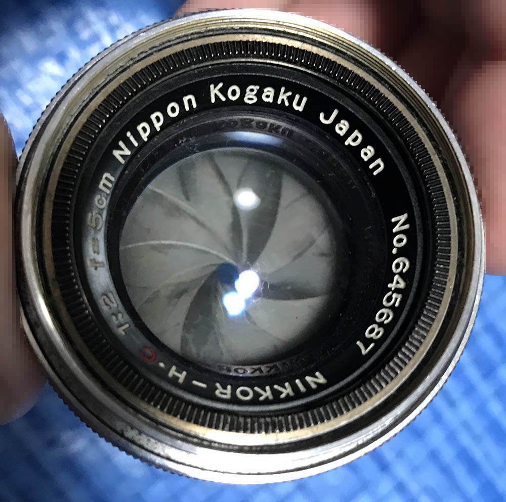 Repair: Nikkor-H•C 5cm f/2 (S-Mount) | Richard Haw's Classic Nikon