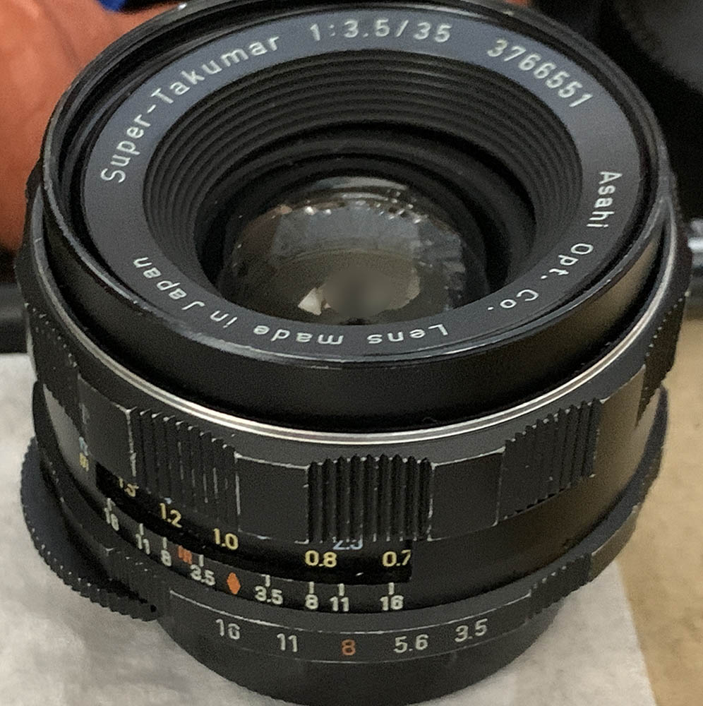 Repair: Asahi Super-Takumar 35mm f/3.5 | Richard Haw's Classic