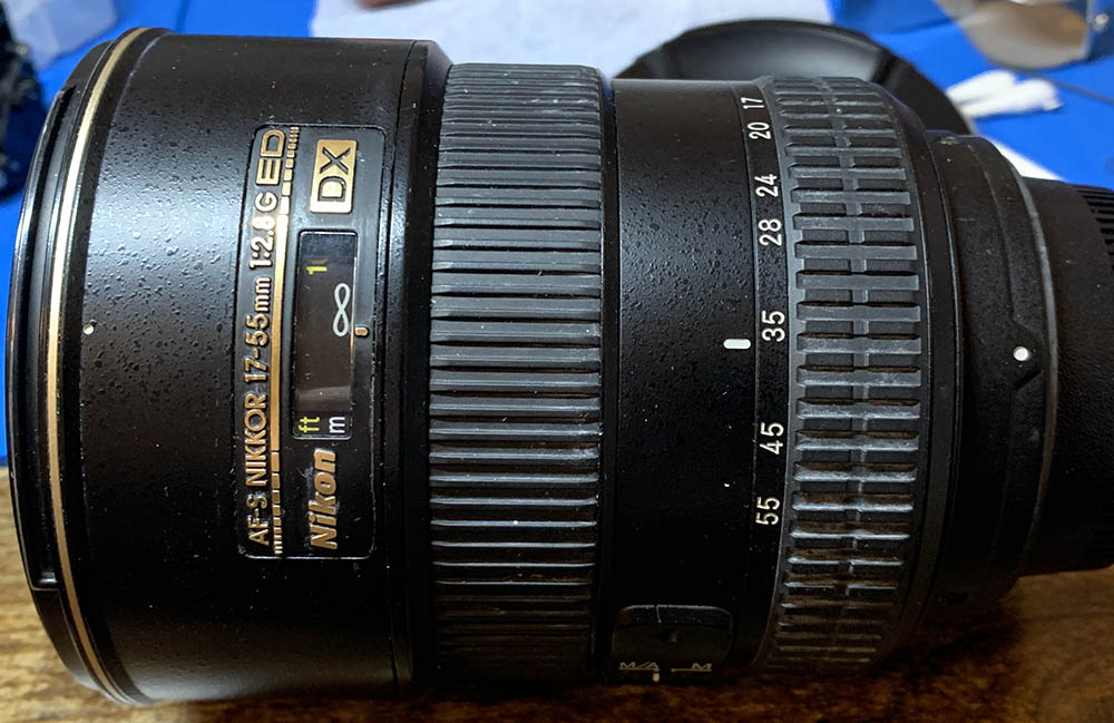 Repair: AF-S DX Zoom-Nikkor 17-55mm f/2.8G IF-ED | Richard Haw's