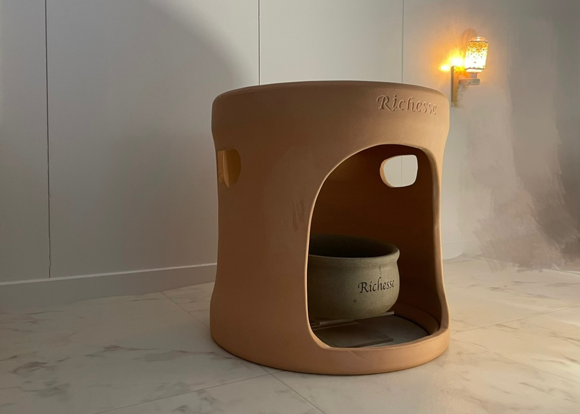 黄土よもぎ蒸しセット | 株式会社Richesse