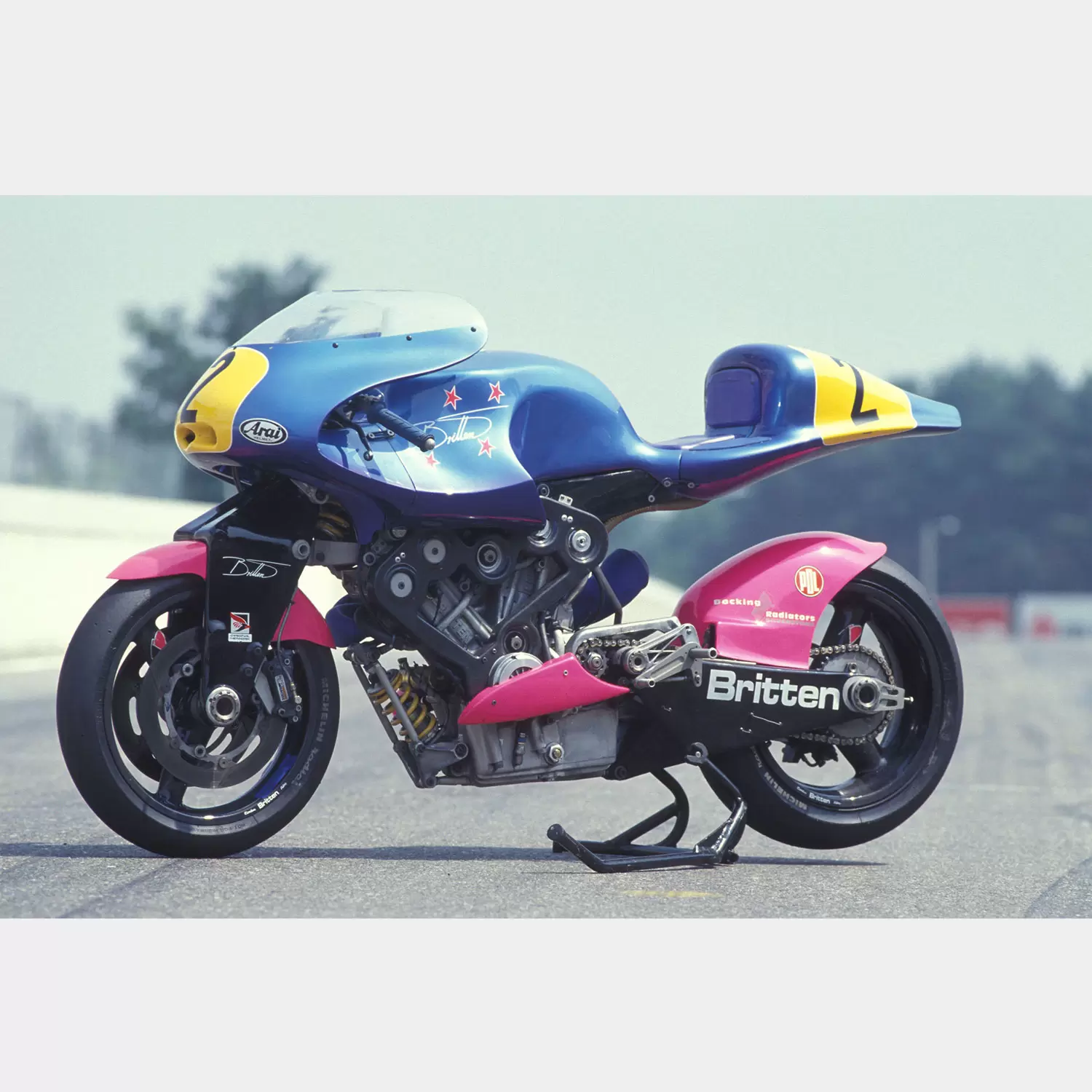 ブリキ モダントイズ グランプリレーサー オートバイ ブリキ モダン