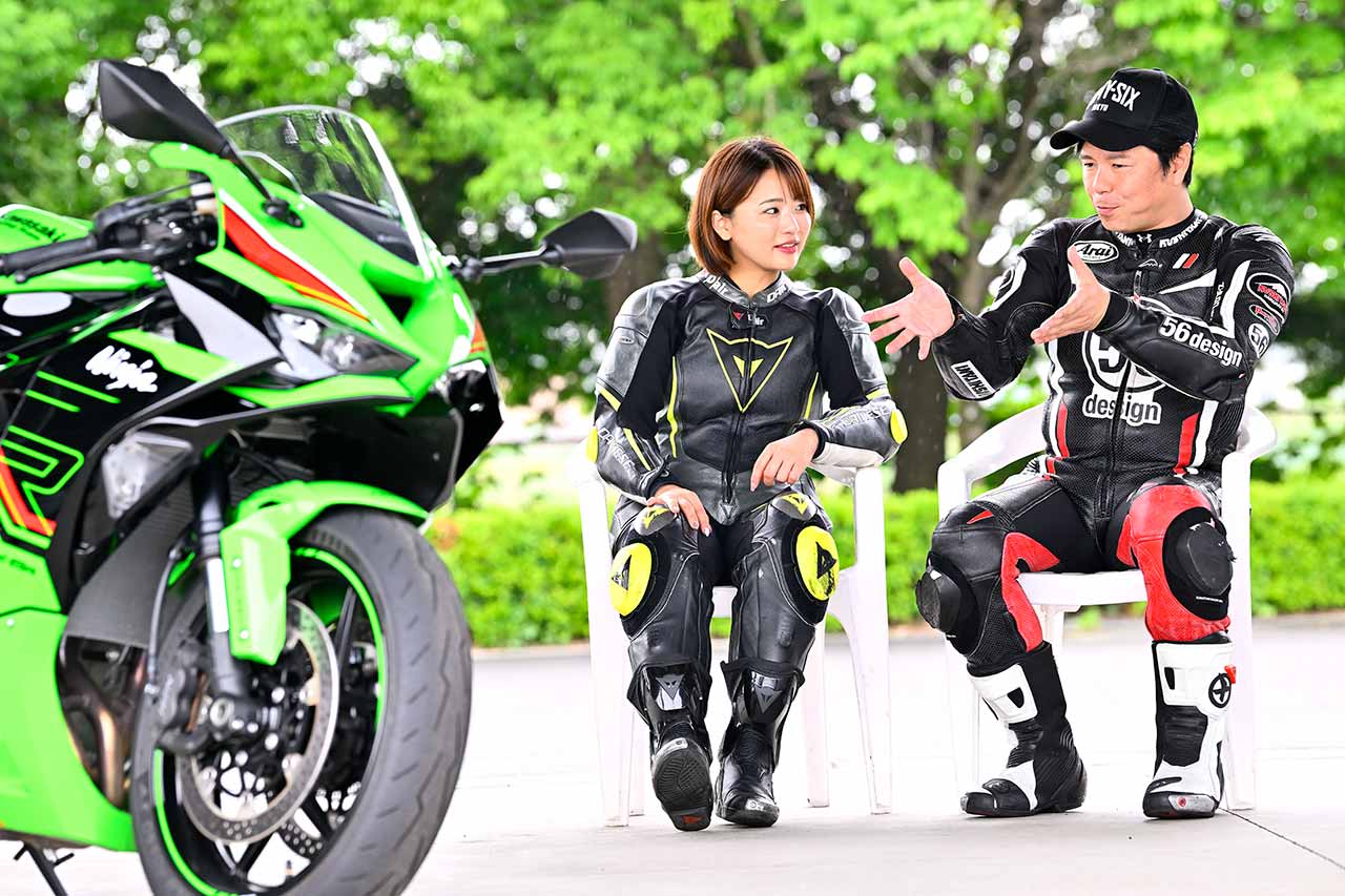 KAWASAKI Ninja ZX-6R KRT EDITION】+36ccのアドバンテージ【中野真矢