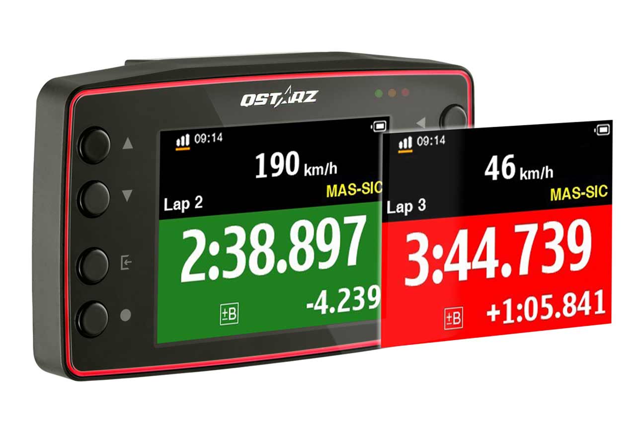 多機能なラップタイマーにリーズナブルなモデルが登場！【QSTARZ LT