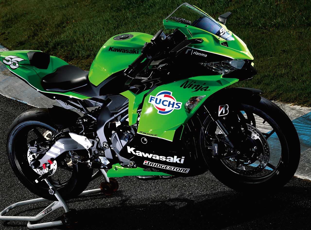 洗練のイタリアンププロダクツ【Ninja ZX-25R｜build by rizoma