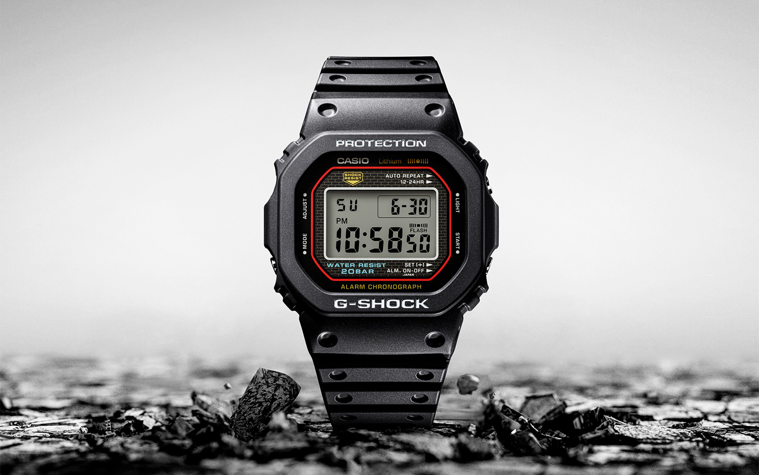 The New G-SHOCK DD-5000R-1A Honors the Original 1983 Model