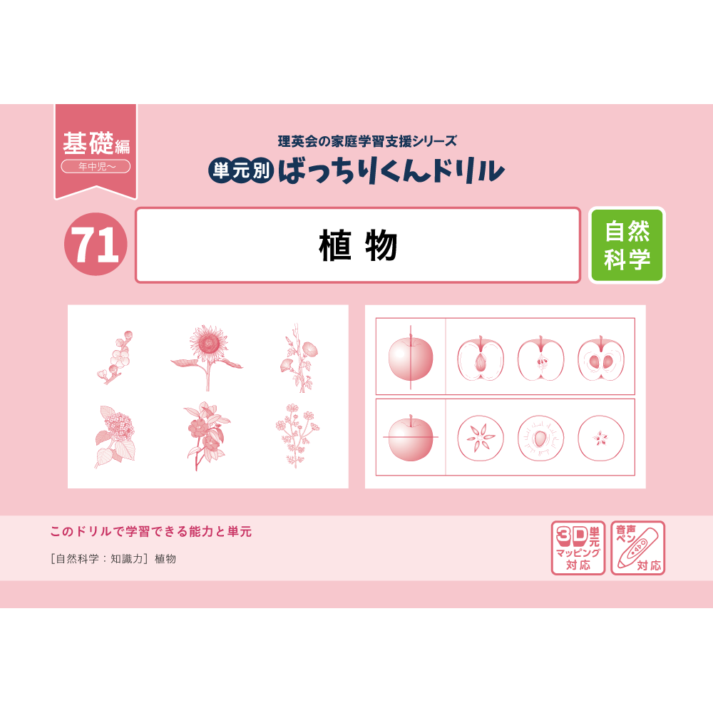 単元別ばっちりくんドリル 全巻セット｜小学校受験 合格対策問題集