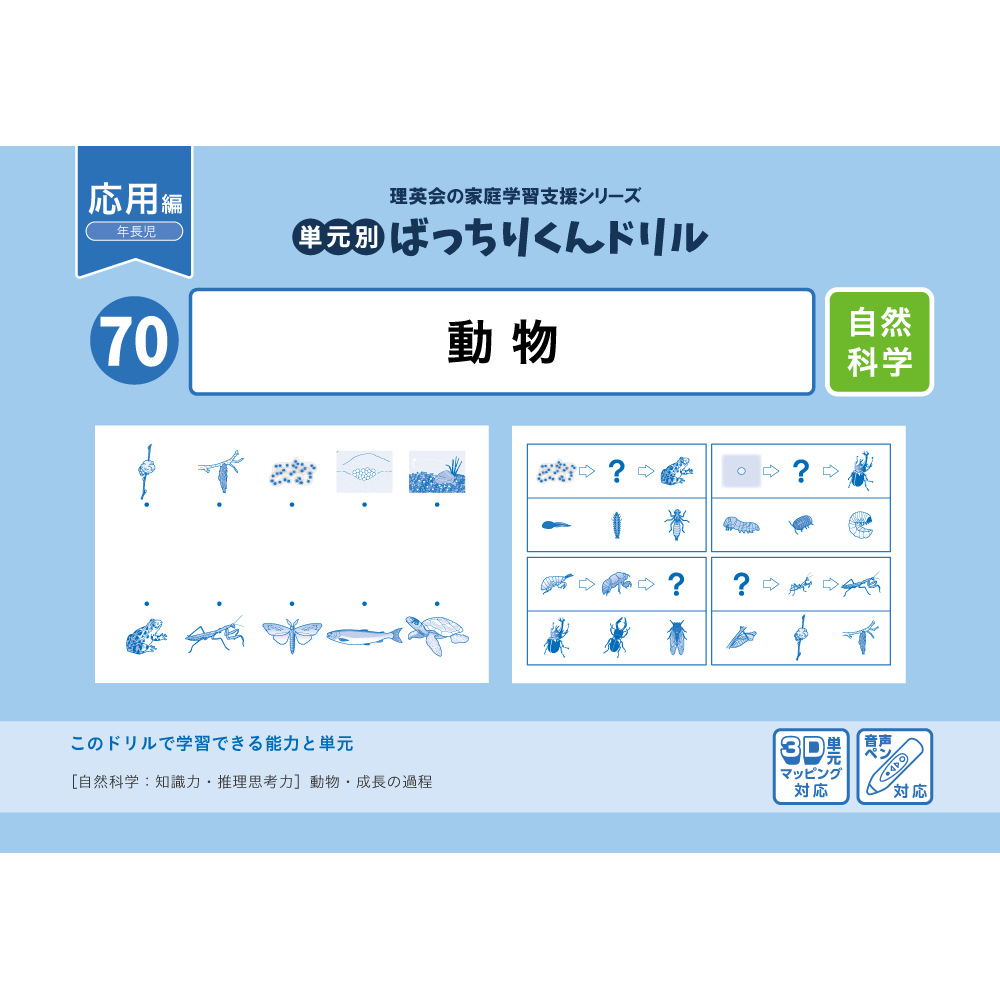 理英会 ばっちりくんドリル リニューアル42冊（裁断無し）とタッチペン