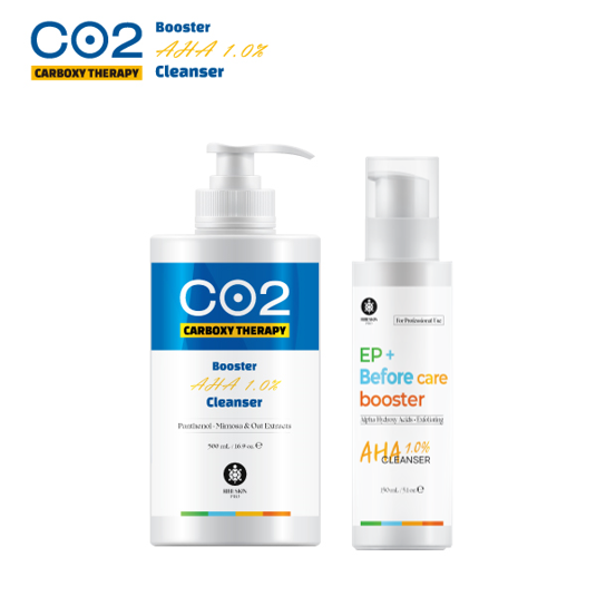 CO2 ブースター AHA 1.0% クレンザー 500ml CO2 booster AHA 1.0
