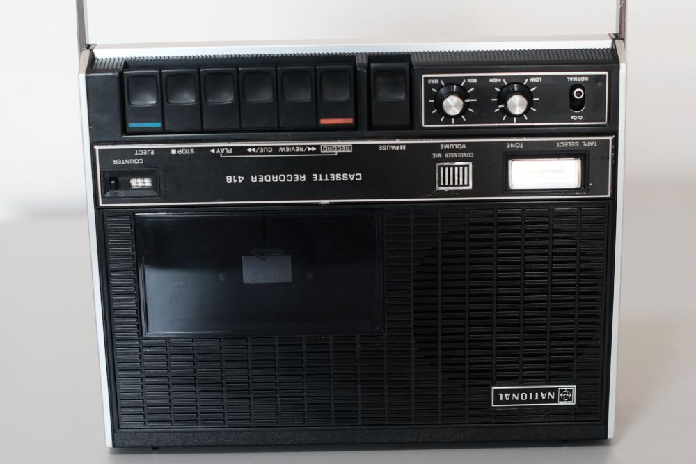 ナショナル ステレオラジオカセットプレーヤー ALL WEATHER ジャンク品