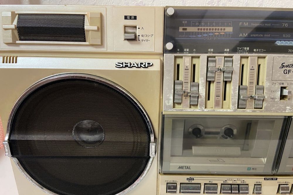 レトロなラジカセ販売店｜おすすめのラジカセ「SHARP（シャープ） The