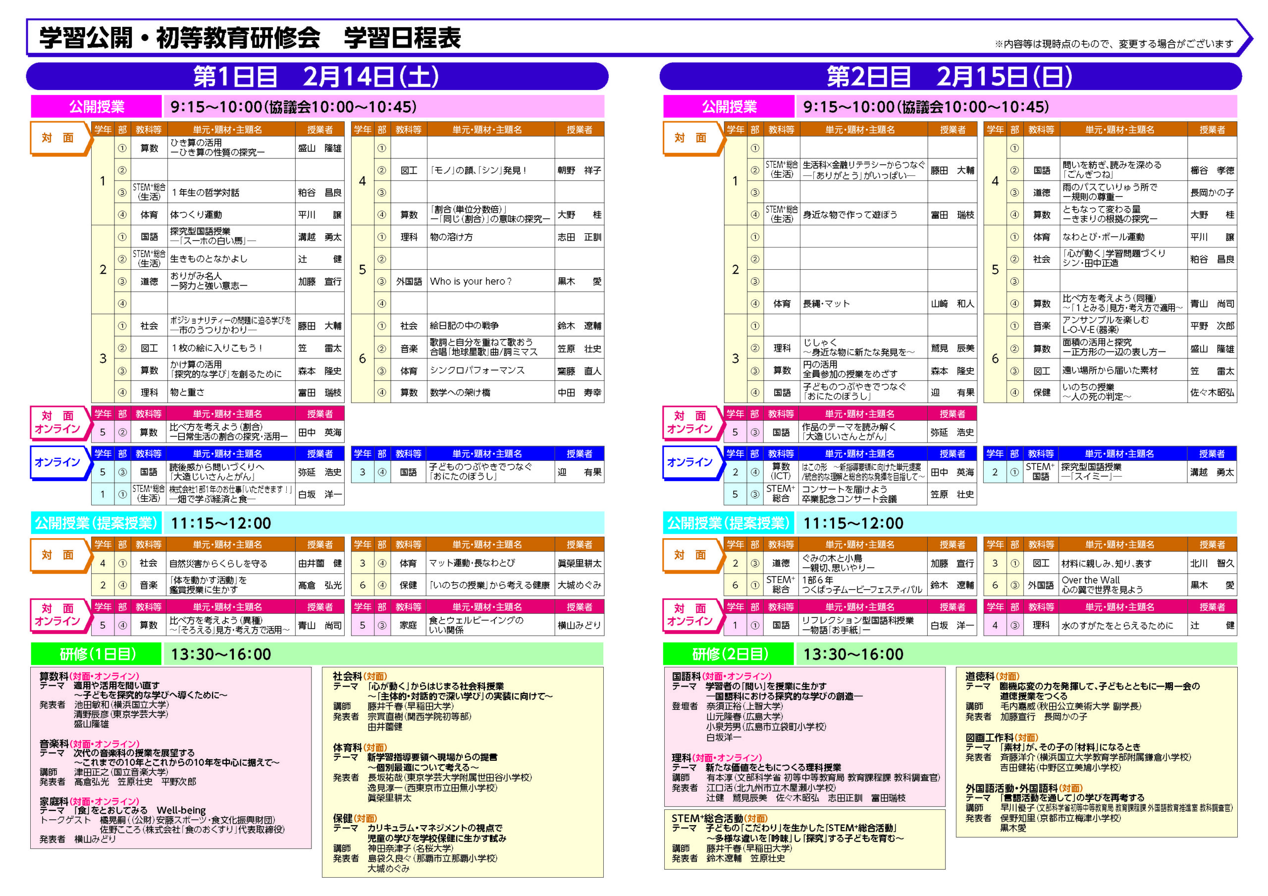 筑波大学附属小学校 研究発表会 – 理科専科.com ー理科専科ドットコム