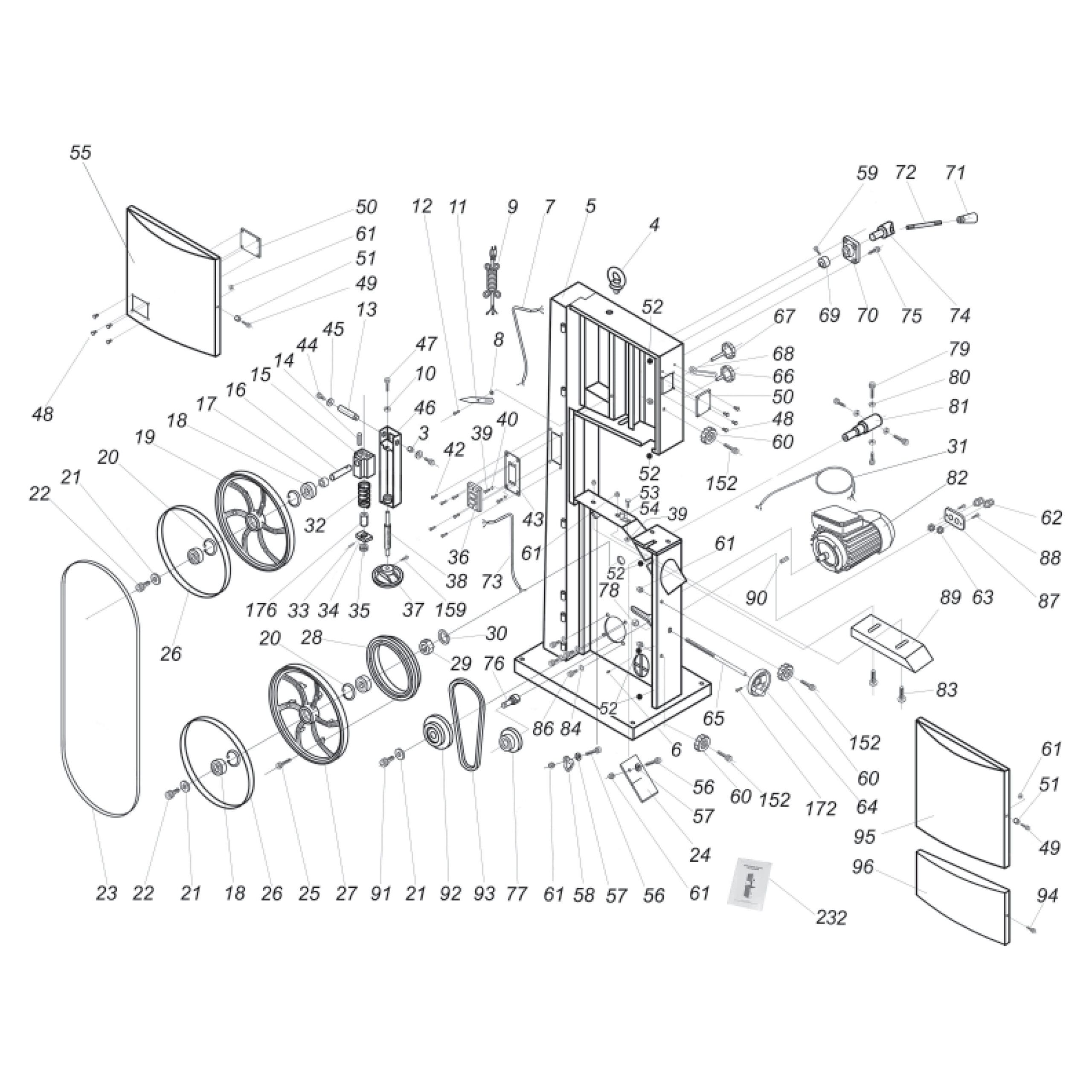 Model 10-340: 18” Woodworking Bandsaw - Rikon Power Tools
