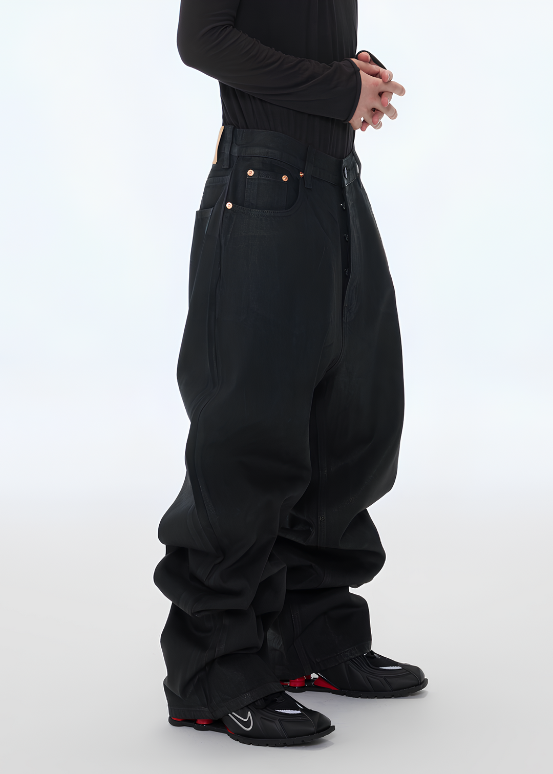 コーティングバギーデニムパンツ Ril 5904 – Rillfy