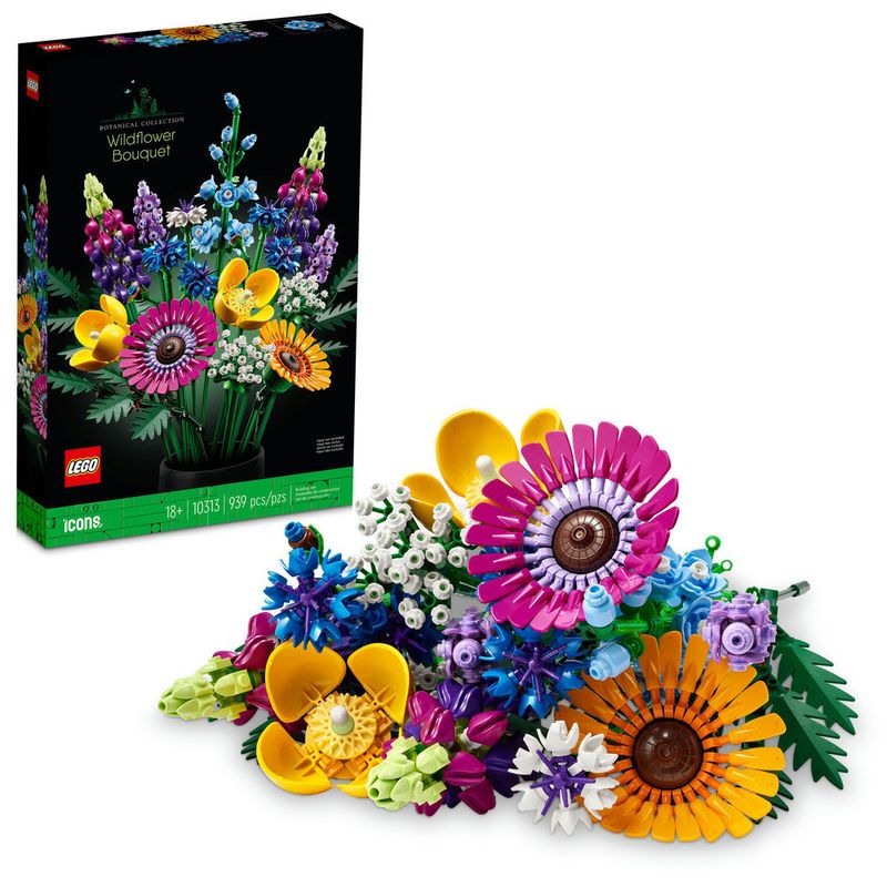 LEGO - Botanicals - Buquê de Flores Silvestres - 10313 - Ri Happy