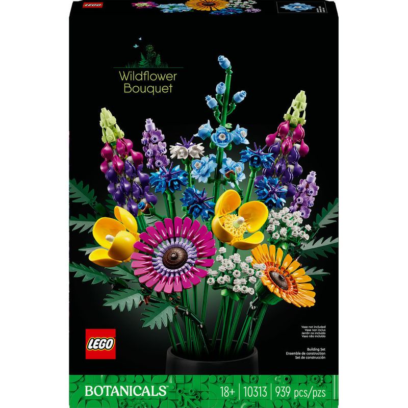 LEGO - Botanicals - Buquê de Flores Silvestres - 10313 - Ri Happy