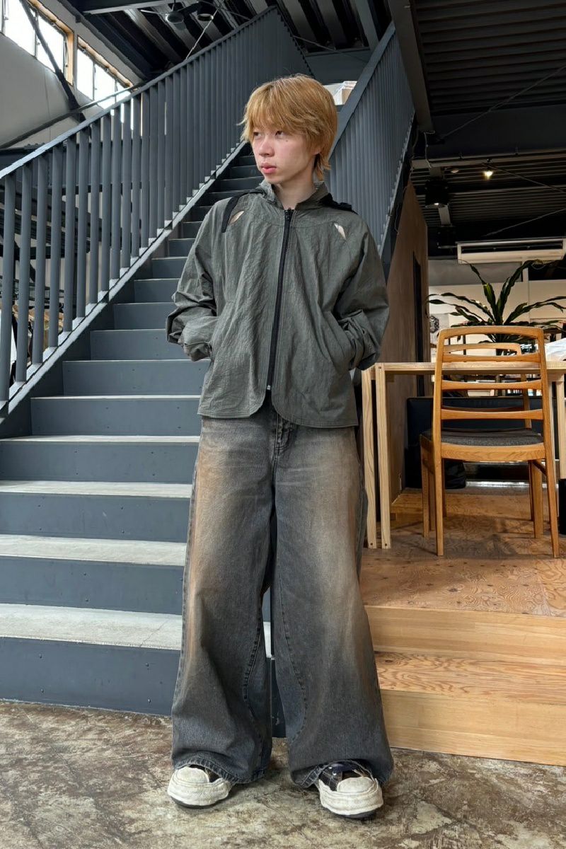 JUHA(ユハ) | JUHA(ユハ)RUST WIDE DENIM PANTS ラストワイドデニム