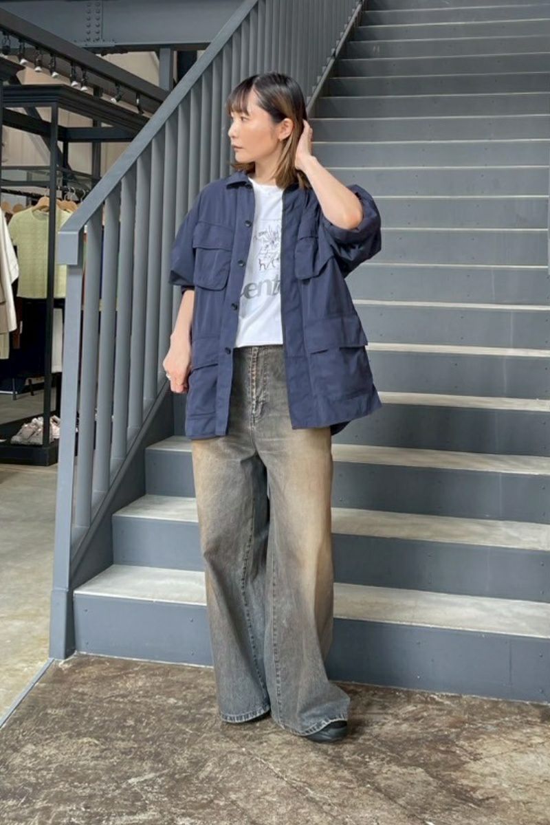 JUHA(ユハ) | JUHA(ユハ)RUST WIDE DENIM PANTS ラストワイドデニム