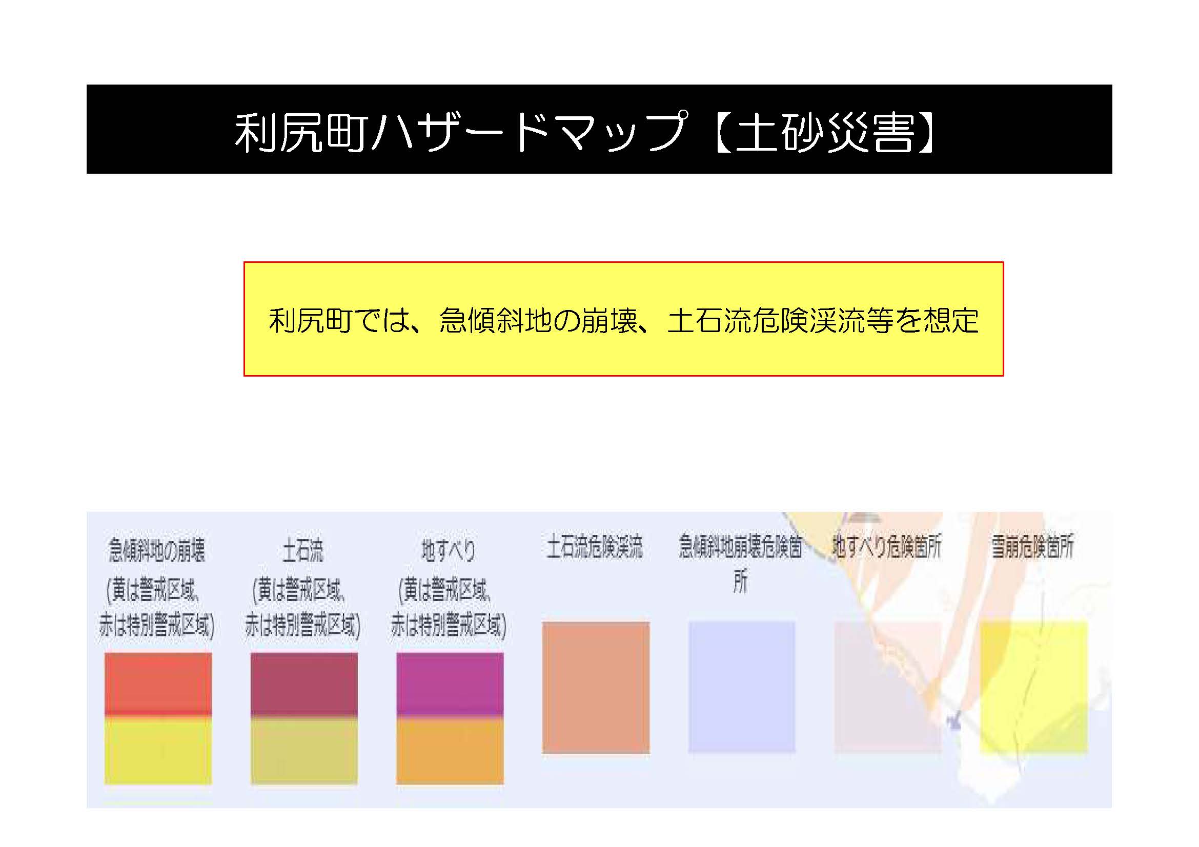 ハザードマップ – 利尻町公式サイト