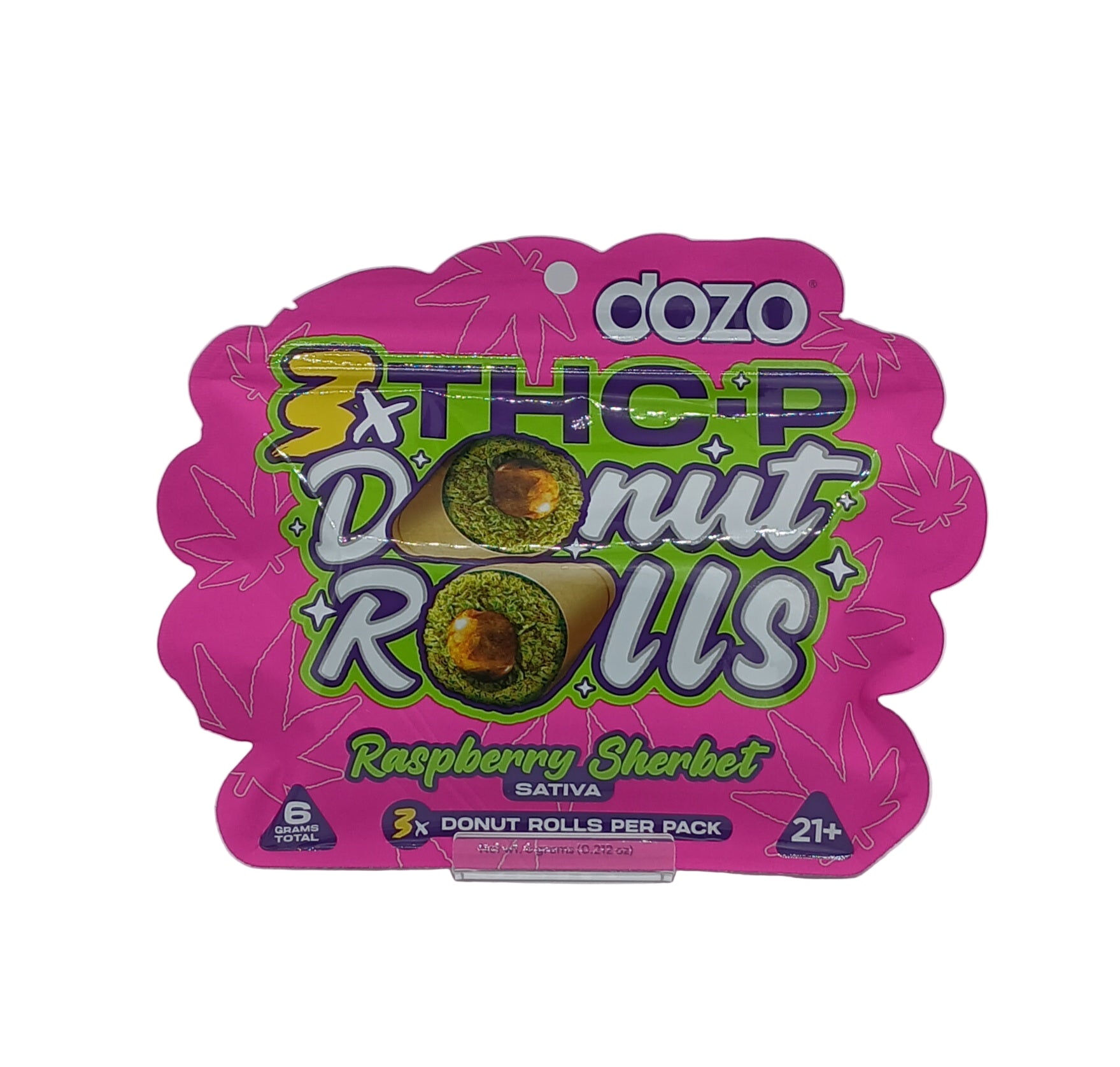 DOZO THC-P DONUT ROLLS 2G EACH (3PC / PACK) – Rising Wholesale Inc.