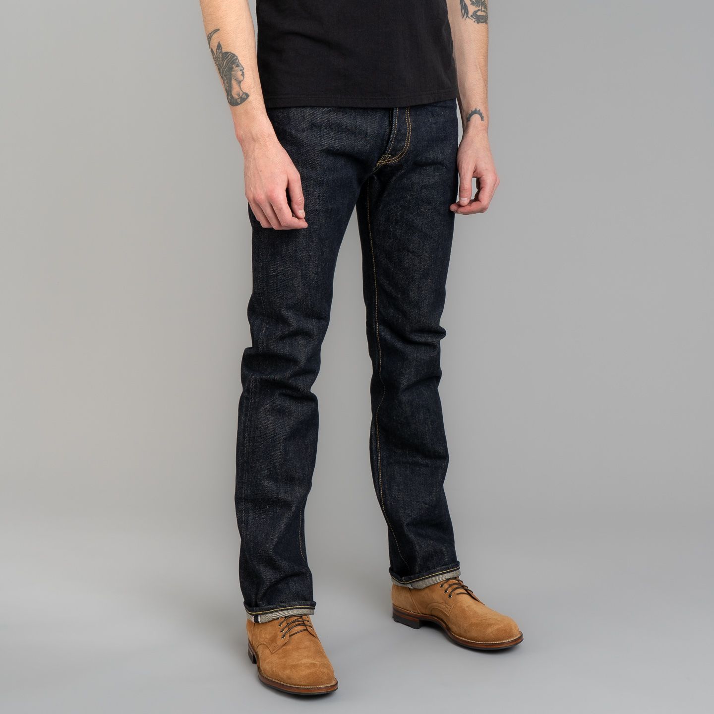 Iron Heart 666 Slim Straight Selvedge Jeans | Rivet & Hide