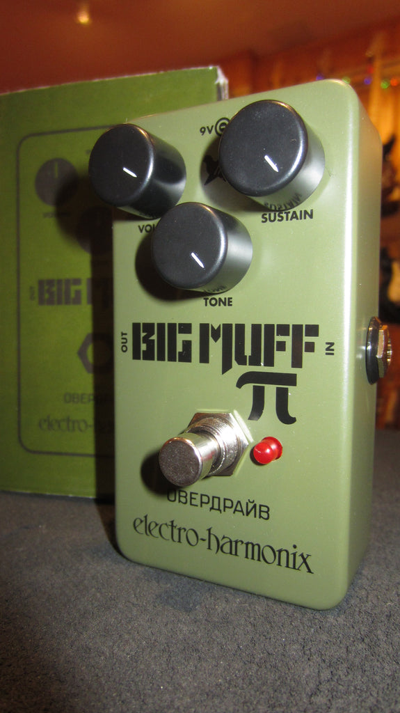 Electro-Harmonix Green Russian Big Muff – Rivington Guitars