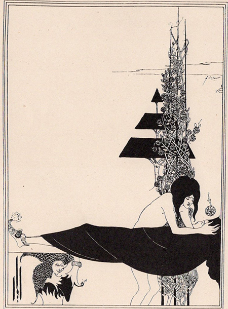 オスカー・ワイルド著『サロメ』オーブリー・ビアズリー画 1894年英語