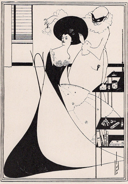 オスカー・ワイルド著『サロメ』オーブリー・ビアズリー画 1894年英語