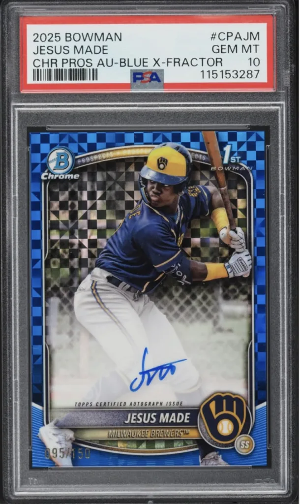 1st ボウマンカードをコレクション：MLB Prospects 2020-2025 - Topps