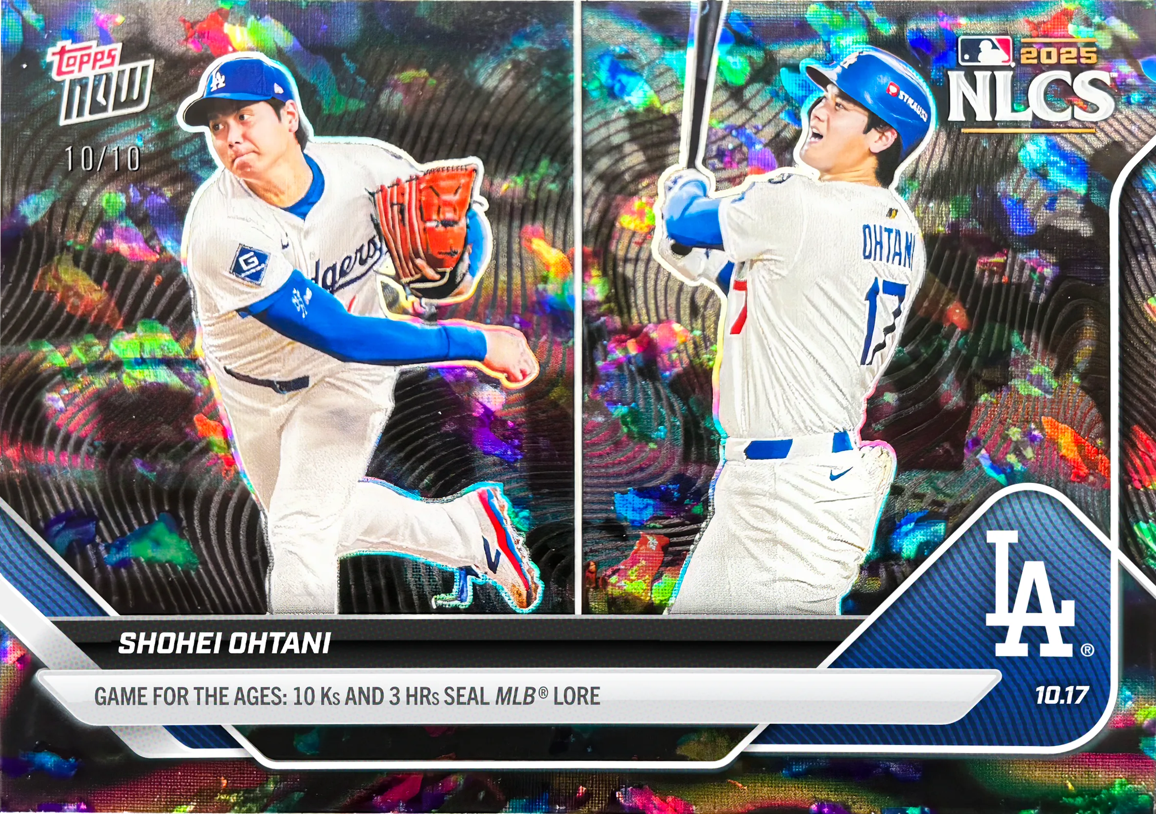 Topps NOW® が大谷翔平をフィーチャーした Opal Chrome をリリース